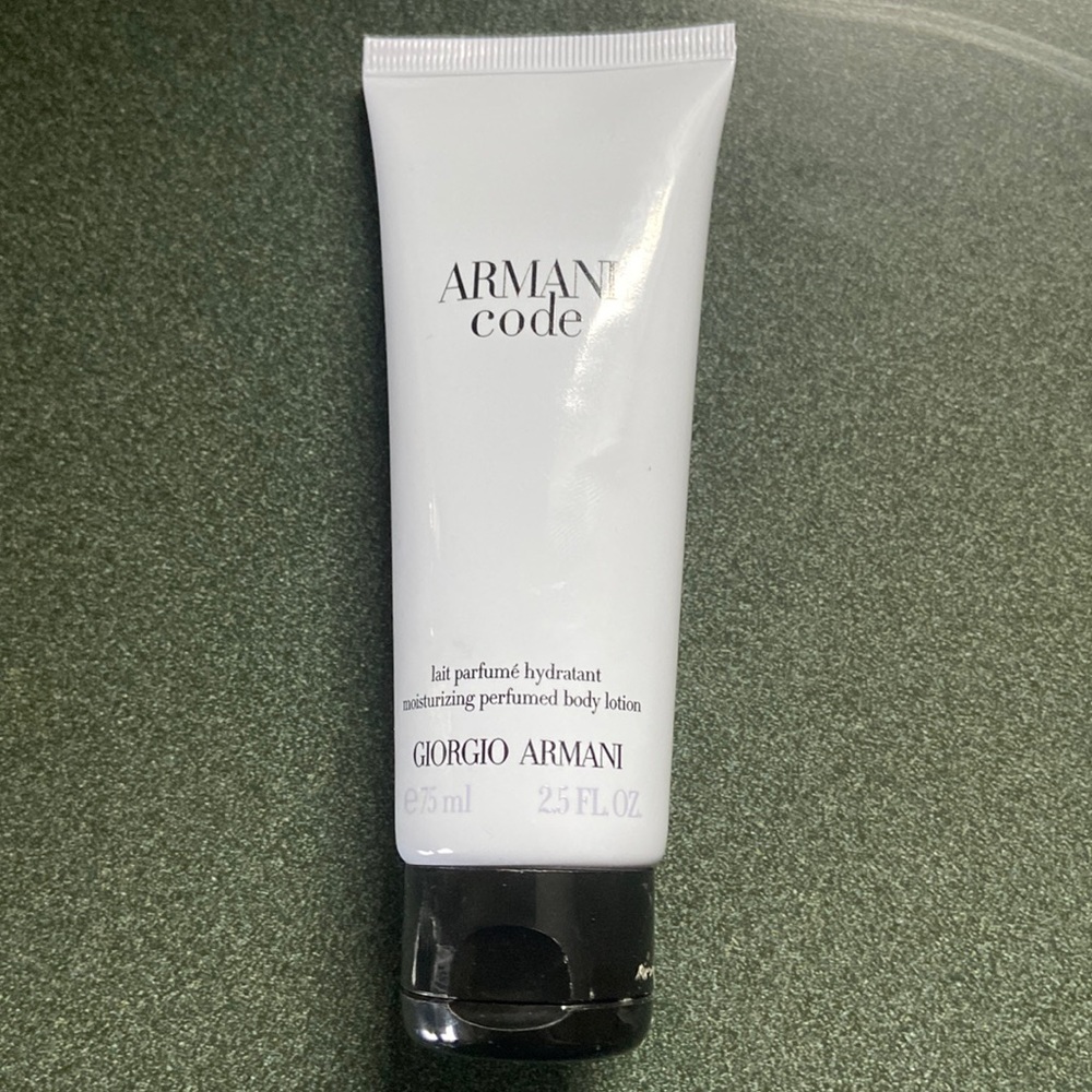 Armani Code moisturizing body lotion